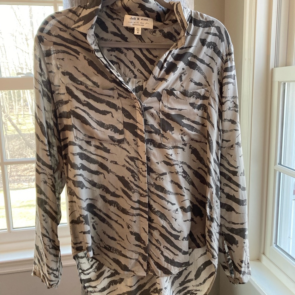 Cloth and Stone button down from Anthropologie
